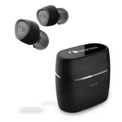 GENERICO - Audifonos Nakamichi cero W estuche de carga Negro