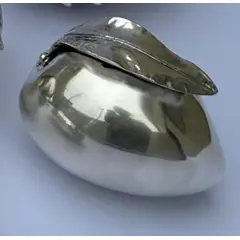 PERU - Adorno, decorativo de fruta mango en plaque 9 x 7 cm