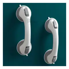 RYBIU IMPORT - Agarre Firme para Baño en Color Blanco Y+Gift MiniAgenda