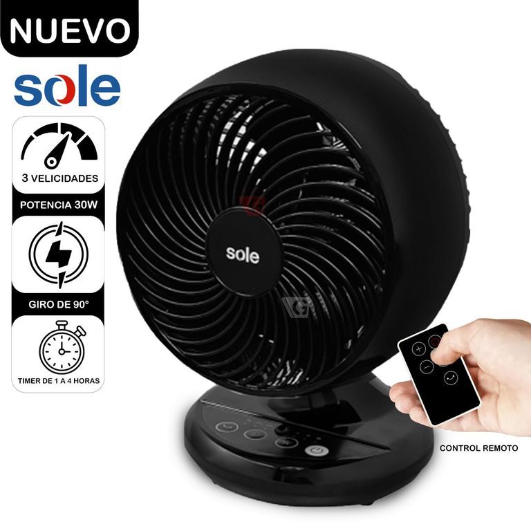 VENTILADOR SOBRE MESA TURBOMAX - SOLAIR016
