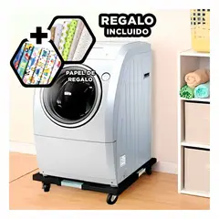 RYBIU IMPORT - Base Fuerte de Acero para Cocina de Negro Y+Papel de Regalo