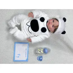 JK - Muñeca Bebe Real Dylan 50 CM