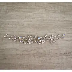 ANADE HANDMADE - TOCADO TIARA ACCESORIO PARA EL CABELLO NOVIA