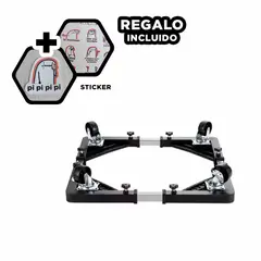 GENERICO - Base Compacta para Horno de Tono Negro Y+Regalo Stickers