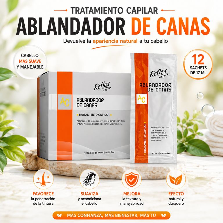 ABLANDADOR DE CANAS SACHET 17ML
