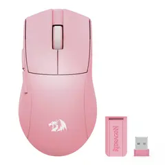 REDRAGON - MOUSE K1NG PRO 1K HZ INALAMBRICO USB 26KDPI ROSADO