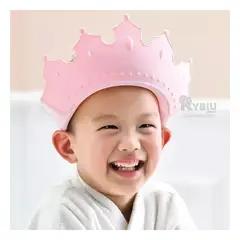 GENERICO - Corona de Ducha Ajustable para Niños en Color Rosado