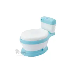 GENERICO - Bacin Comodo en Color Celeste Y+Regalo Stickers