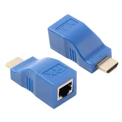 GENERICO - HDMI EXTENDER BY CAT -66E CABLE