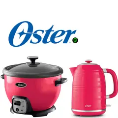 OSTER - Combo Olla Arrocera y Hervidor BVSTKT4177M