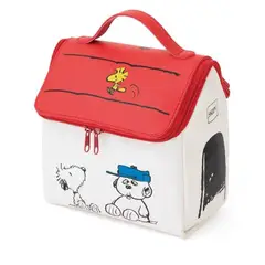 SNOOPY - NECESER DE MAQUILLAJE BOLSA DE COSMÉTICOS - TECHO ROJO