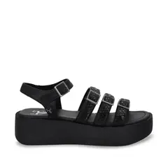 GOTTA - Sandalia Plataforma Negra Mujer 53731