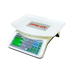 OPALUX - Balanza Digital con Pantalla Trasera 40Kg OP-880C