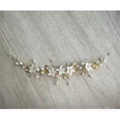 ANADE HANDMADE - TOCADO ACCESORIO PARA EL CABELLO TIARA DIADEMA