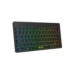 TEROS - Teclado Inalambrico TE-4066G multimediailuminación RGB