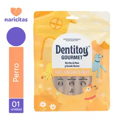 DENTITOY - SNACK GOURMET BARRITAS DE PAVO Y GANADO VACUNO