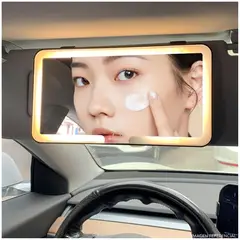 INSPIRA MARKET - Espejo LED para auto espejo para maquillaje