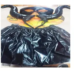 GENERICO - DISFRAZ  HALLOWEEN PARA NIÑA MALEFICA