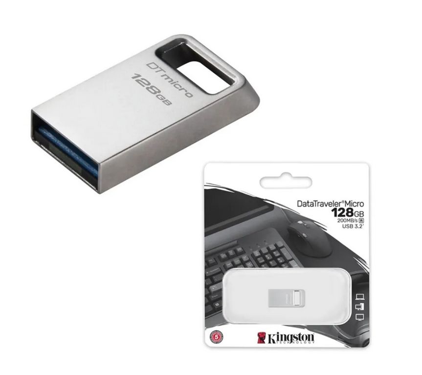 Memoria Usb 128gb - 3.2 De Metal 200mbs - Original