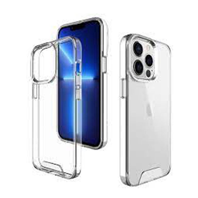 FUNDA RESISTENTE PARA IPHONE 16 PRO MAX CASE TRANSPARENTE ANTICAIDA