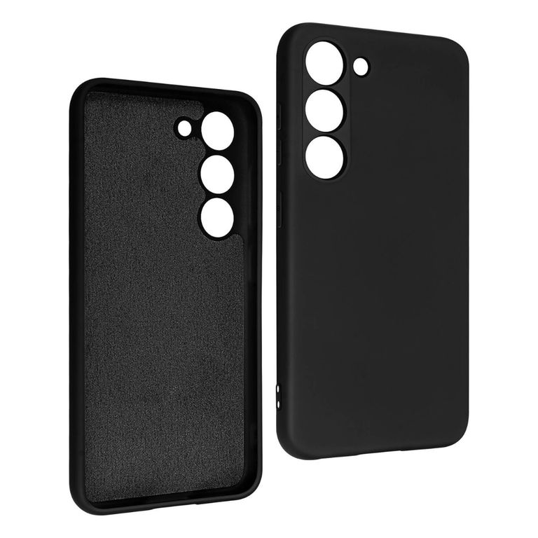 SILICONA PARA SAMSUNG S24 FE - NEGRO