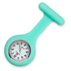 GENERICO - Reloj silicona Enfermera - Color Verde agua