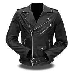 GENUINE - Casaca Clásico para hombre 100% Cuero Genuino