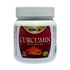 DINOA - Cúrcuma Pote 80gr Dinoa- Antiinflamatorio y antioxidante