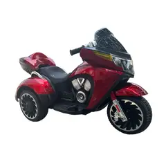 GENERICO - Trimoto a Batería para Niños Police 12V - Rojo