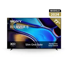 SONY - Televisor OLED K-77XR80 Bravia 8 Google TV 4K Ultra HD