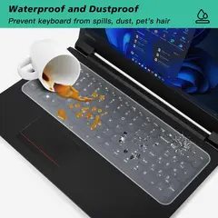 GENERICO - PROTECTOR DE TECLADO PARA LAPTOP DE 15 A 17 PULGADAS