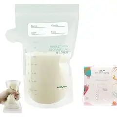 GENERICO - Bolsa De Almacenamiento De Leche Materna 200ml, 20 Pcs