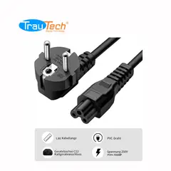 GENERICO - CABLE PODER TIPO TREBOL TRAUTECH 1.80 CM