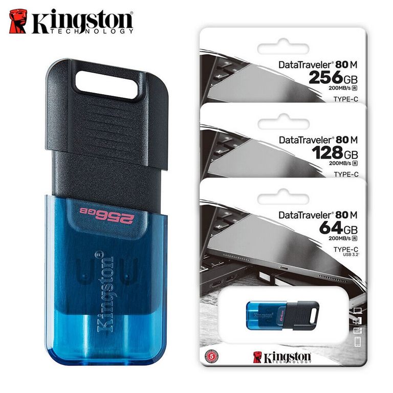 Memoria Usb 128Gb tipo C - Velocidad 200mbs - Original