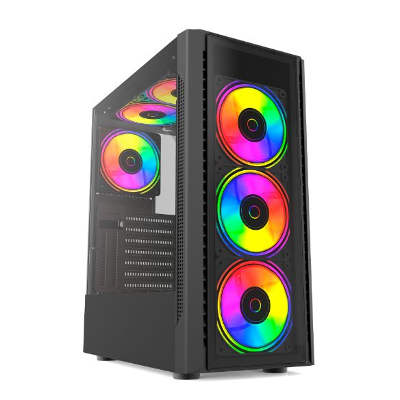 CASE GAMER CYBERTEL XTREME CBX5001 RAINBOW