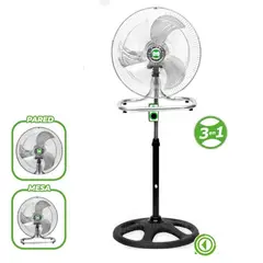 BOSSKO - Ventilador BK-8218VI Pedestal 3 en 1 De 18" 200w