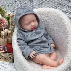 JK - Bebe Realista De Silicon De 45 CM