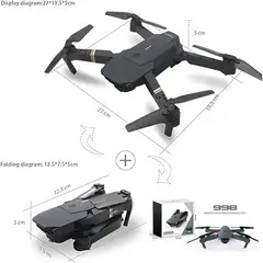 GENERICO - Drone con Cámara 4K 998-Pro Mini Drone