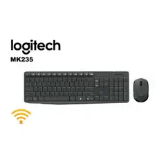 LOGITECH - Teclado + Mouse Inalámbrico MK235 g