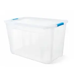 GENERICO - Caja De Plastico Super Fuerte Goliat Transparente