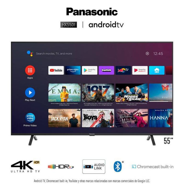 Televisor 55 Led 4k Uhd Android Tv TC-55HX550P