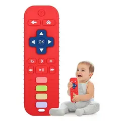 GENERICO - Control Remoto de Juguete para Bebés Mordisqueable Rojo