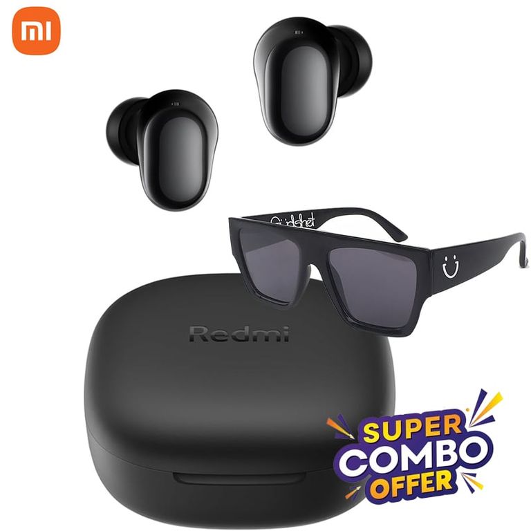 Audifono Bluetooth 5.4 Redmi Buds 6 Play + Lentes Regalo