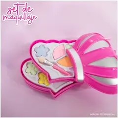 INSPIRA MARKET - Juego de maquillaje niñas kawaii juguete corona