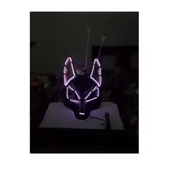 GENERICO - MASCARA LUMINOSA LED DE ZORRO