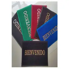 GENERICO - Felpudo Rectangular Bienvenido 60x40cm UNIDAD