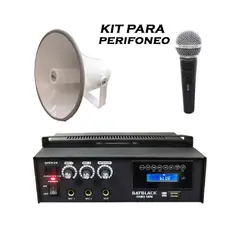 WESTOR - Kit Amplificador + Bocina 12″ + Micro MIHABA-PBT3
