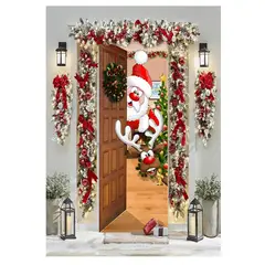 GENERICO - Funda Para Puerta tendencia navidad