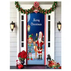 GENERICO - Funda Para Puerta tendencia navidad