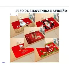 GENERICO - LIMPIAPIES NAVIDEÑO - ALFOMBRA RECTANGULLAR